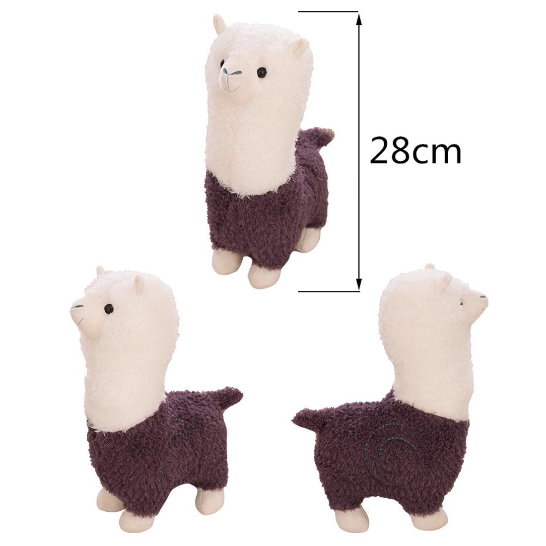 La Peluche Peluche lama alpaga violet