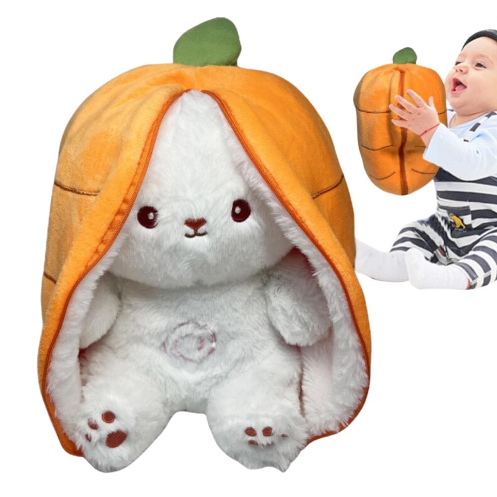 La Peluche Peluche lapin carotte respirante et berceuses