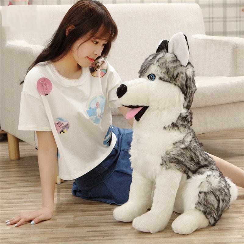 La Peluche Peluche loup adorable