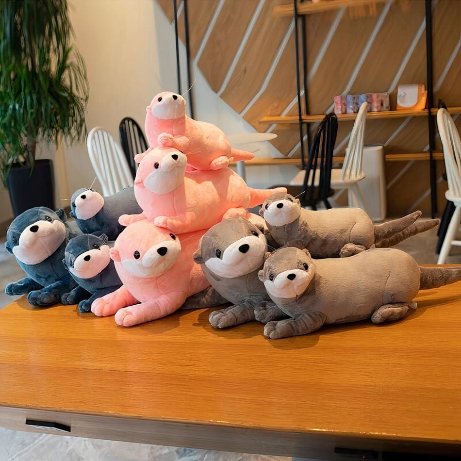 La Peluche Peluche loutre douce