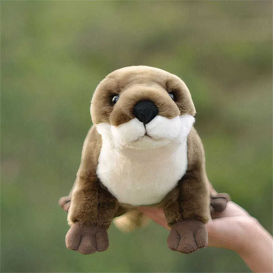 La Peluche Peluche loutre soyeuse
