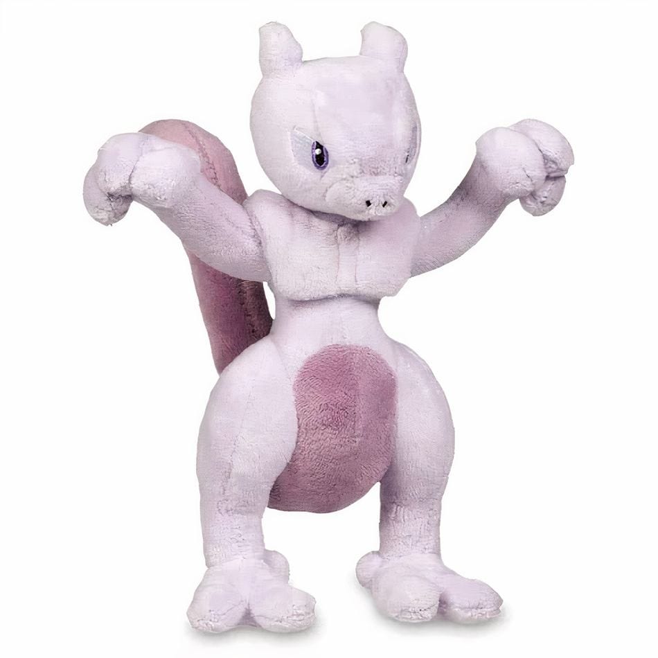 La Peluche Peluche Mewtwo rose et violet