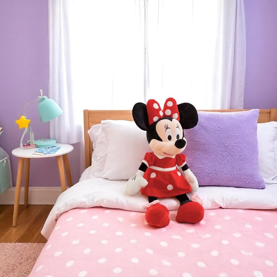 La Peluche Peluche Minnie Mouse rouge