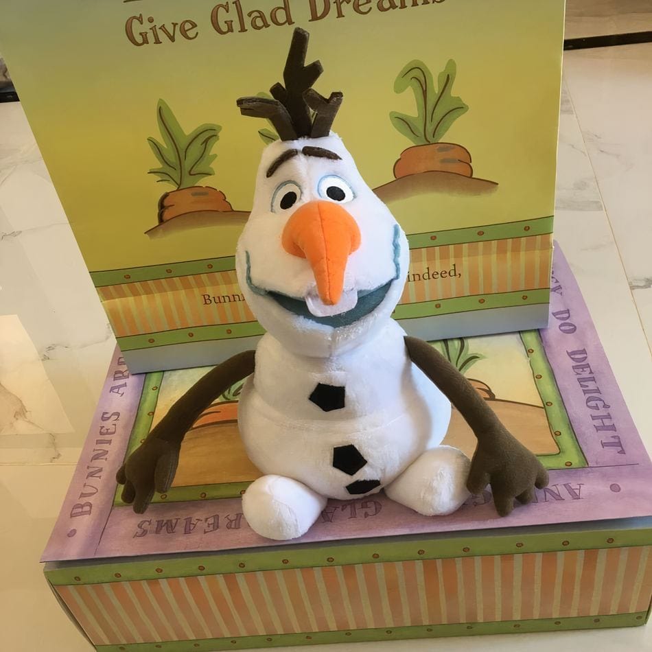 La Peluche Peluche Olaf bonhomme de neige Disney