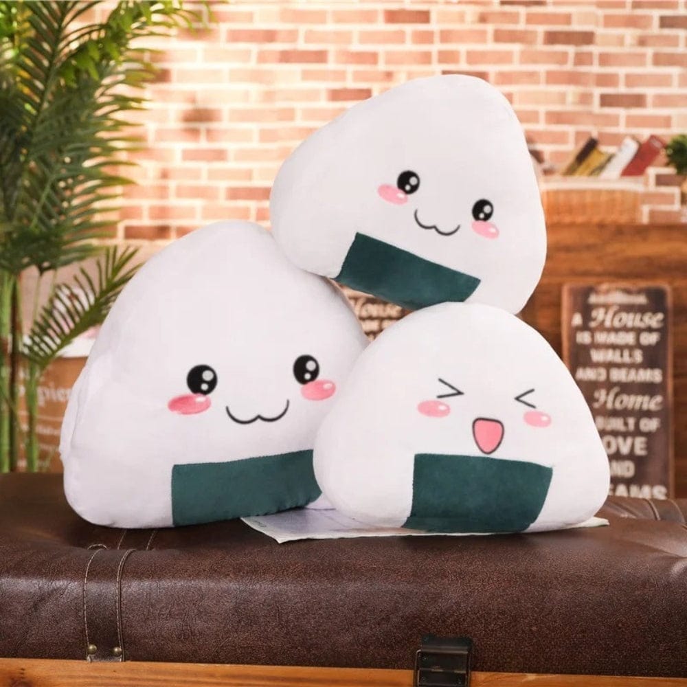 La Peluche Peluche oreiller en boule de riz