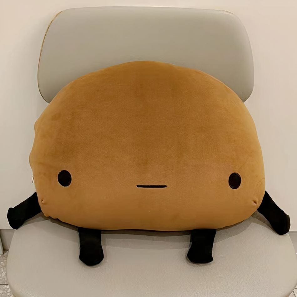 La Peluche Peluche oreiller en forme pomme de terre