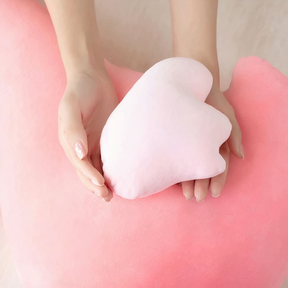 La Peluche Peluche oreiller flamant rose