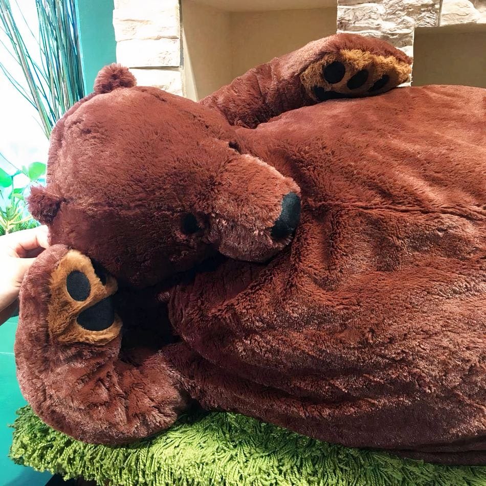 La Peluche Peluche ours géant doux