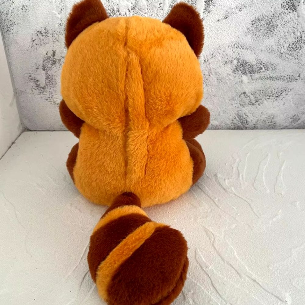 La Peluche Peluche panda roux respirante avec berceuse