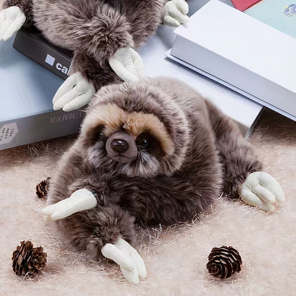 La Peluche Peluche paresseux moelleux