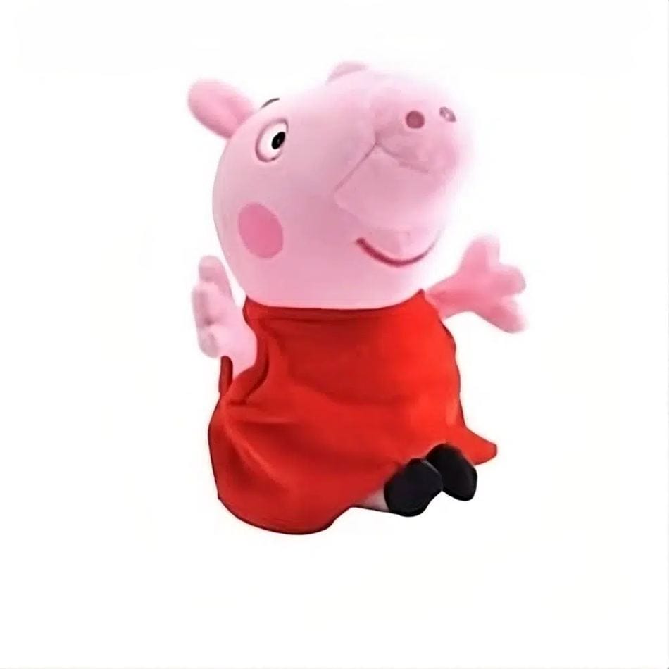 La Peluche Peluche Peppa Pig heureux