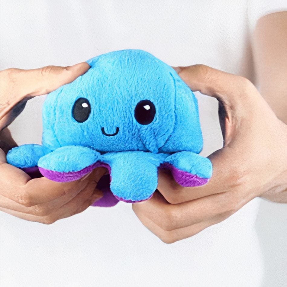 La Peluche Peluche pieuvre Octopus réversible