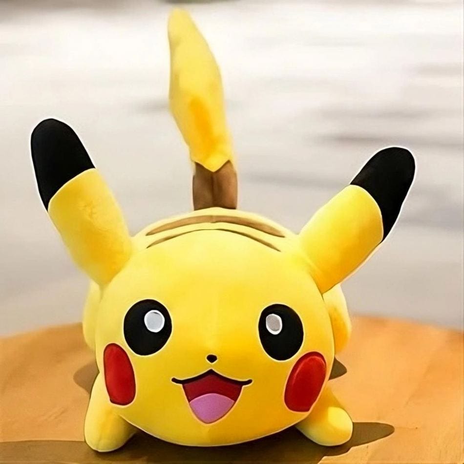 La Peluche Peluche Pikachu happy
