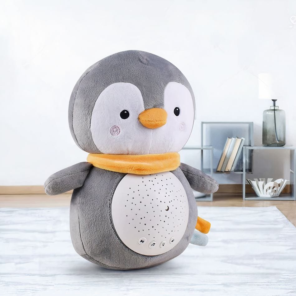 La Peluche Peluche pingouin agréable à "Bruit Blanc"