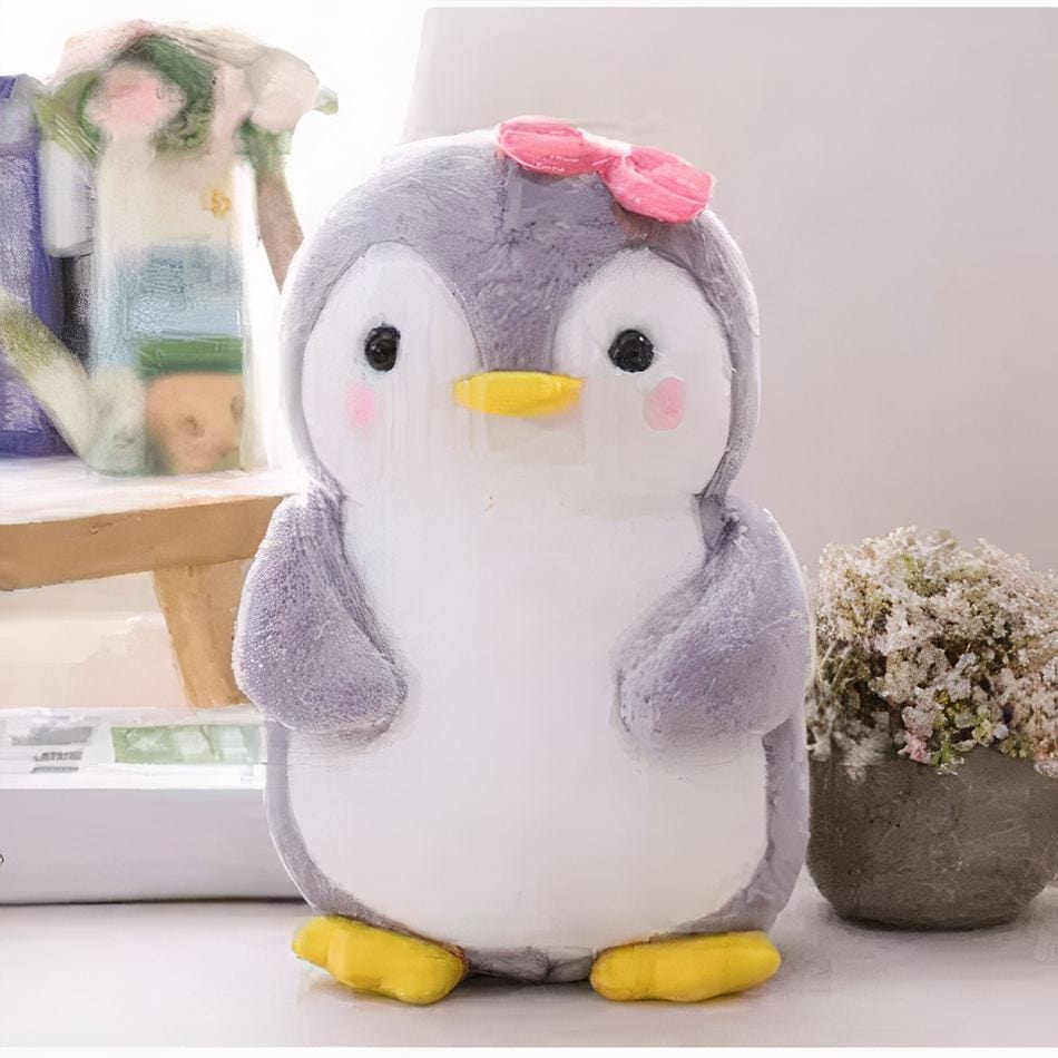 La Peluche Peluche pingouin avec nœud papillon