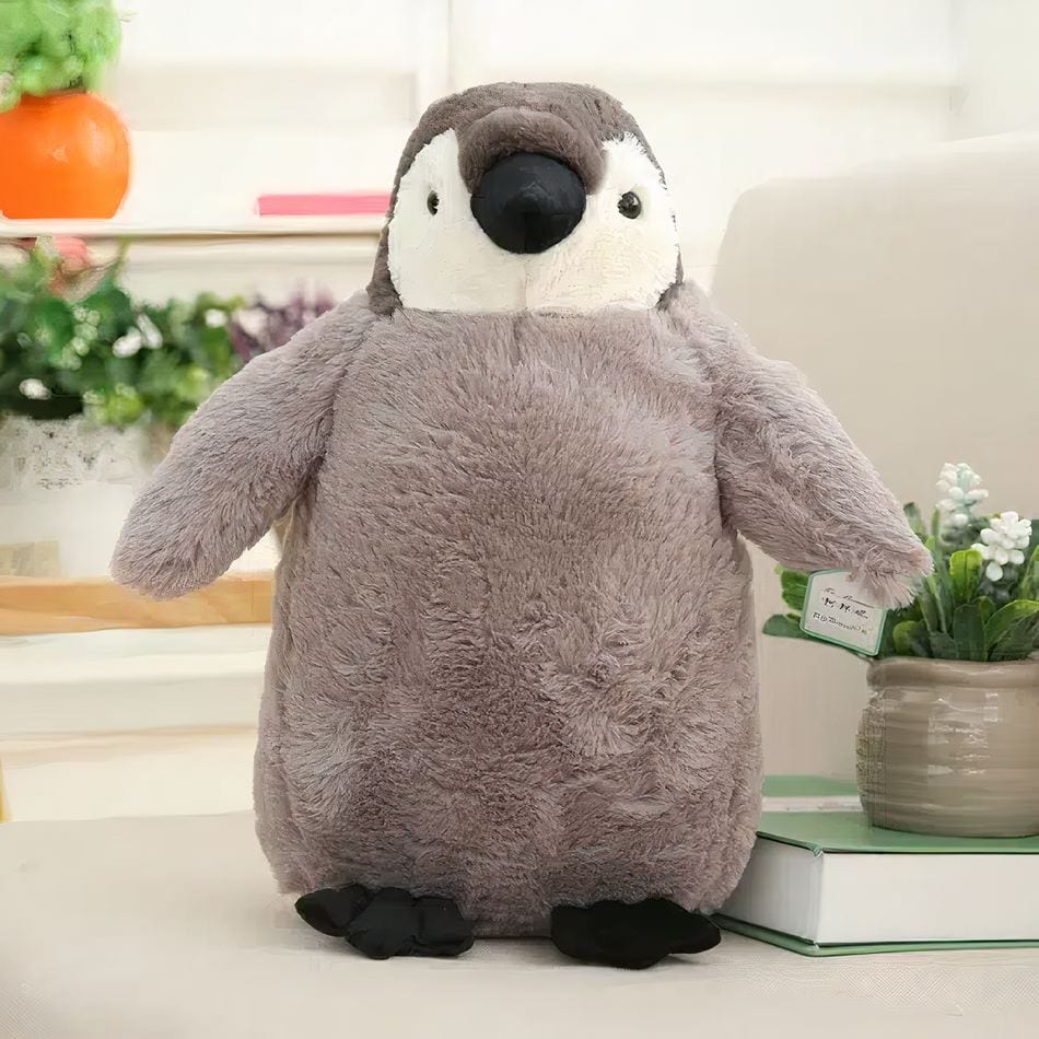 La Peluche Peluche pingouin soyeux