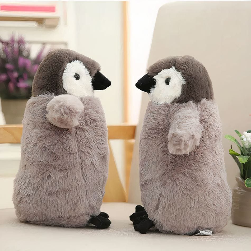 La Peluche Peluche pingouin soyeux
