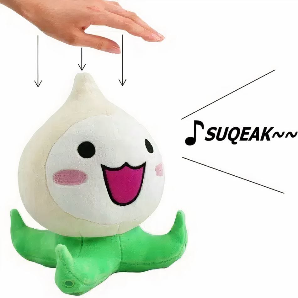 La Peluche Peluche poulpe en forme d'oignon