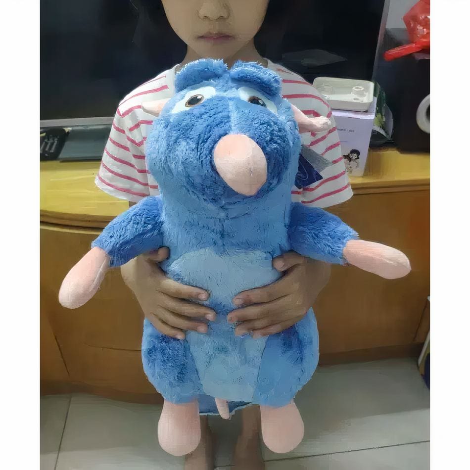 La Peluche Peluche Ratatouille grand format