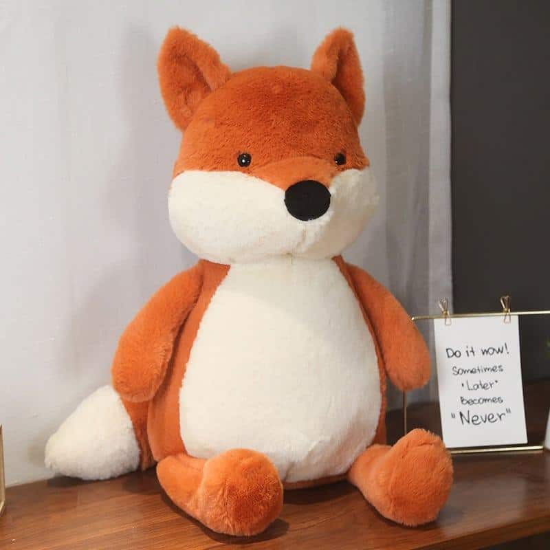 La Peluche Peluche renard moelleux