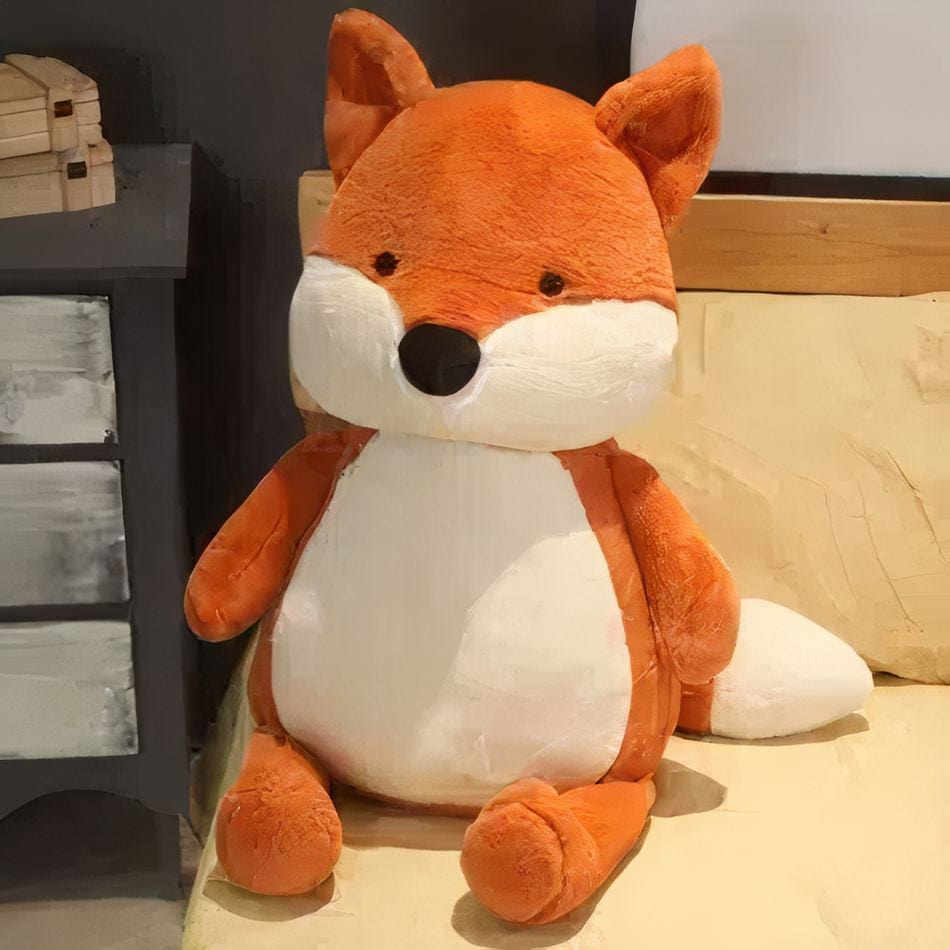 La Peluche Peluche renard moelleux