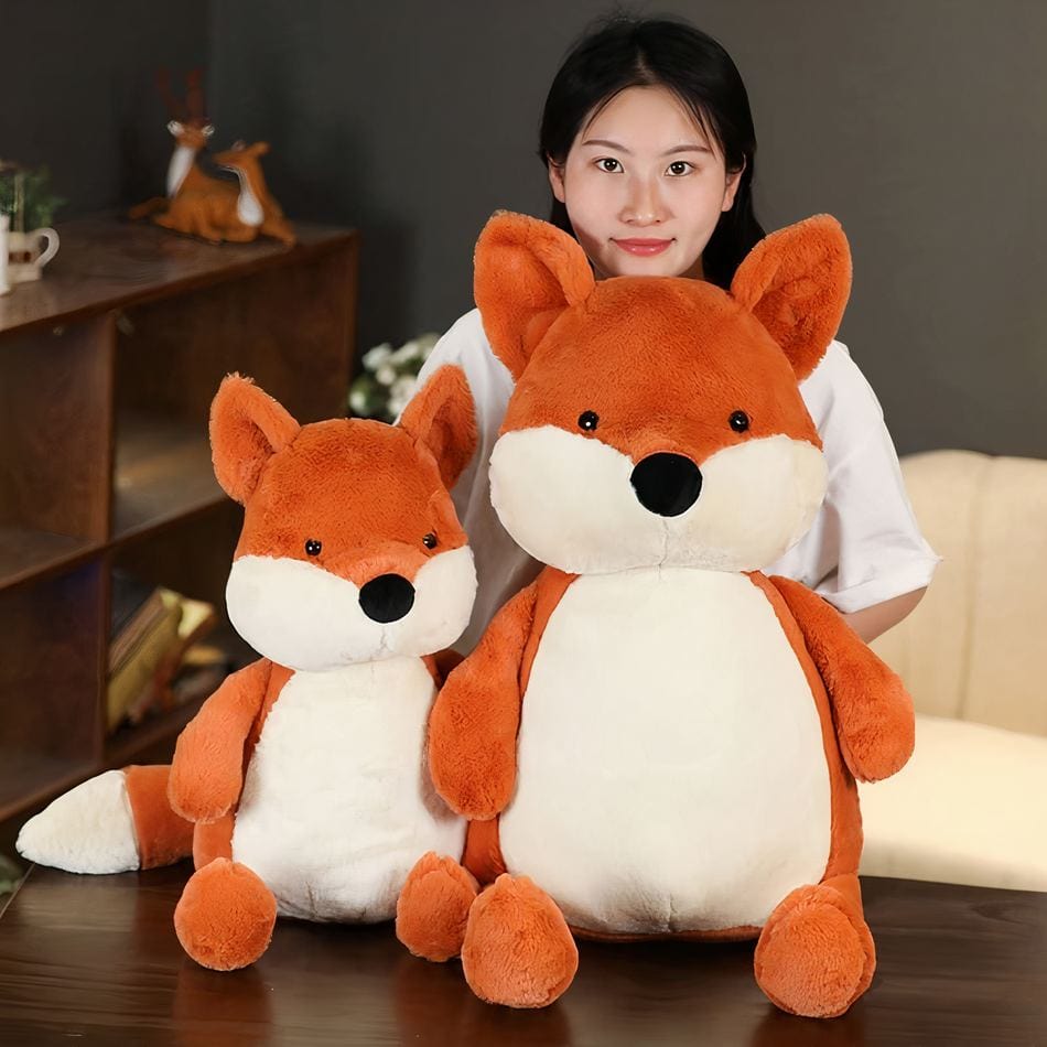 La Peluche Peluche renard moelleux