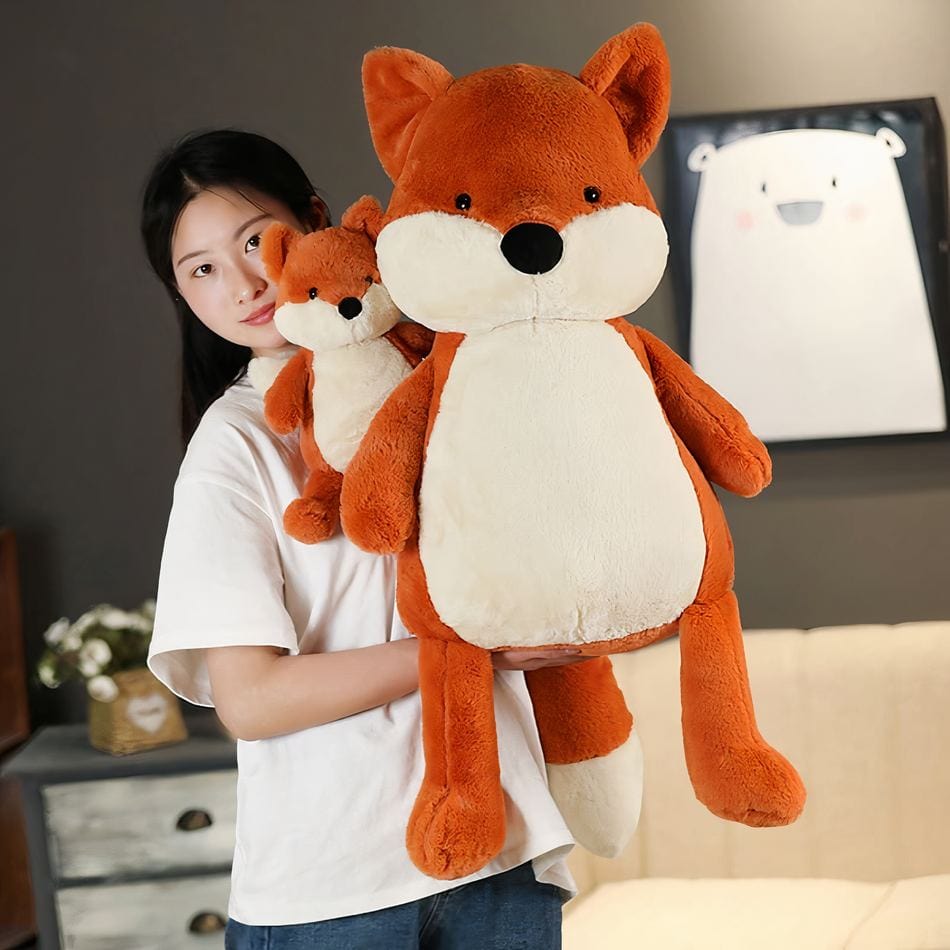 La Peluche Peluche renard moelleux