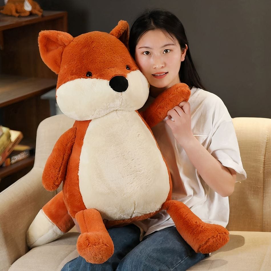 La Peluche Peluche renard moelleux