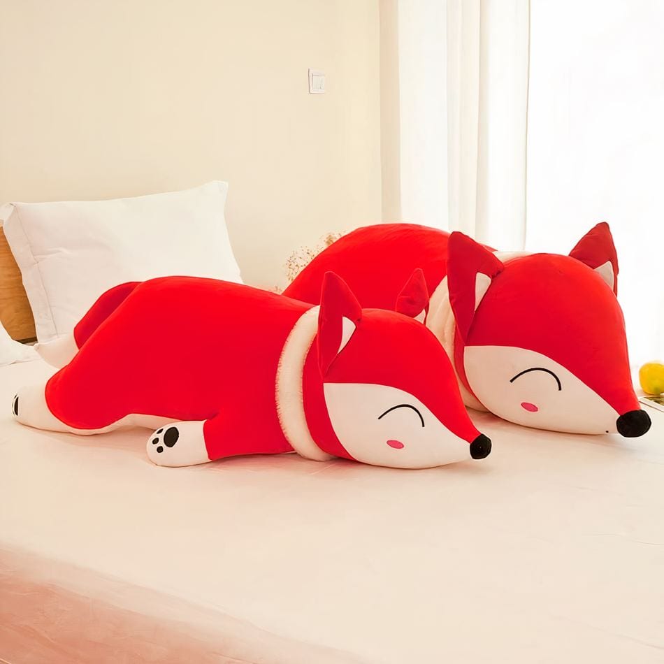 La Peluche Peluche renard rouge kawaii