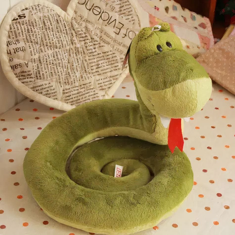 La Peluche Peluche serpent à sonnette