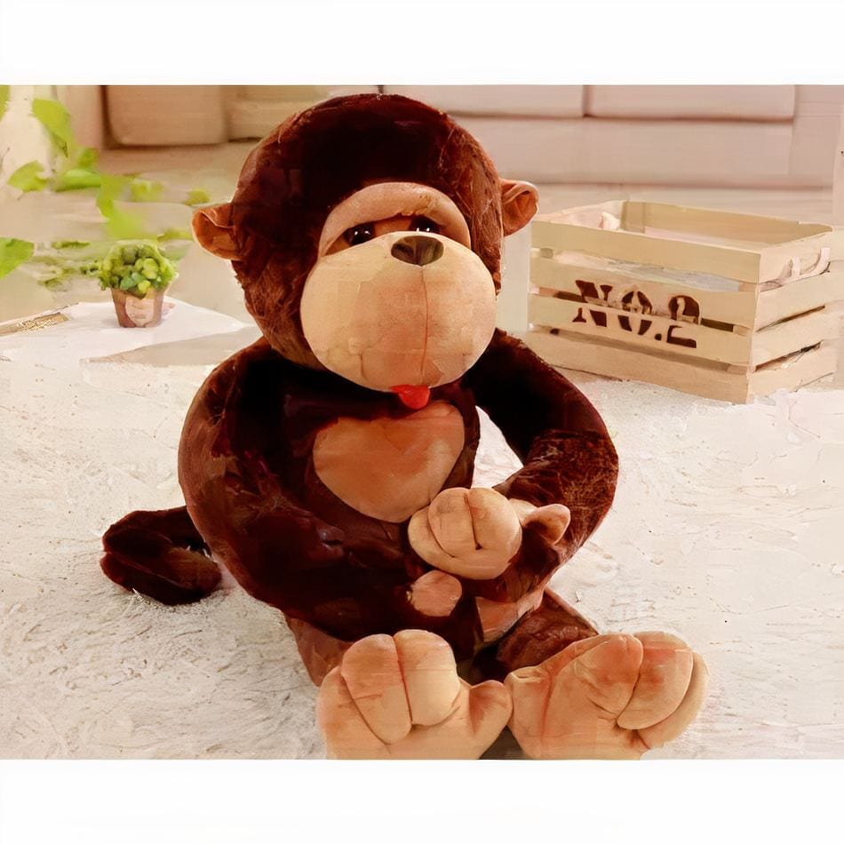 La Peluche Peluche singe mignon
