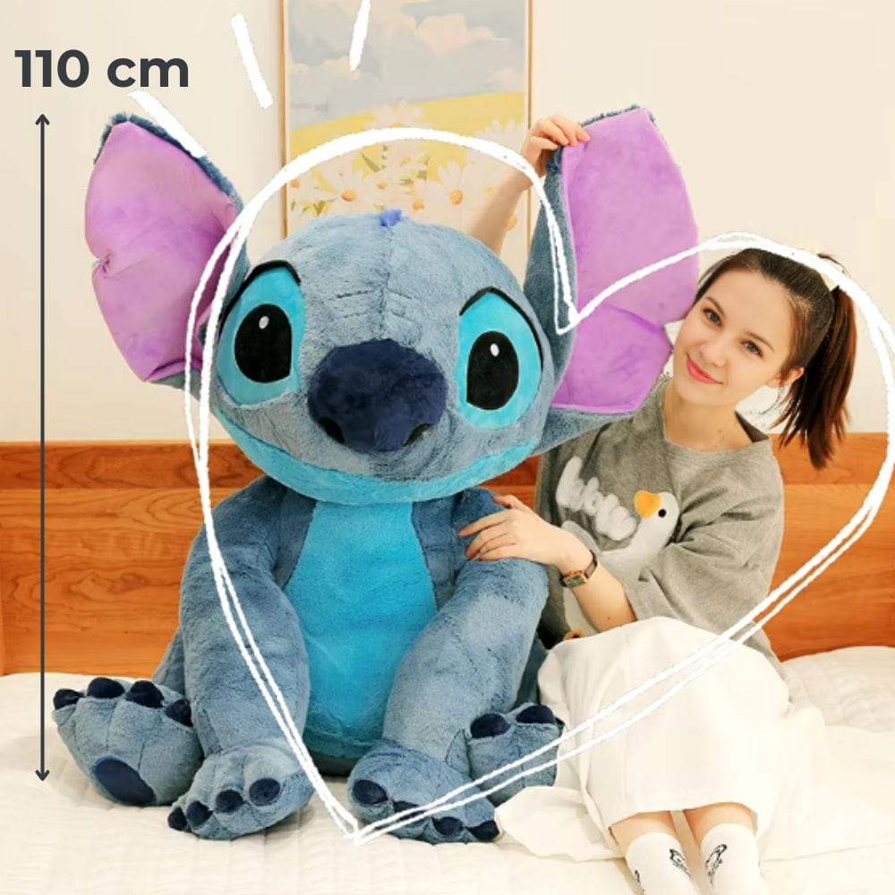 La Peluche Peluche Stitch géante 110 cm