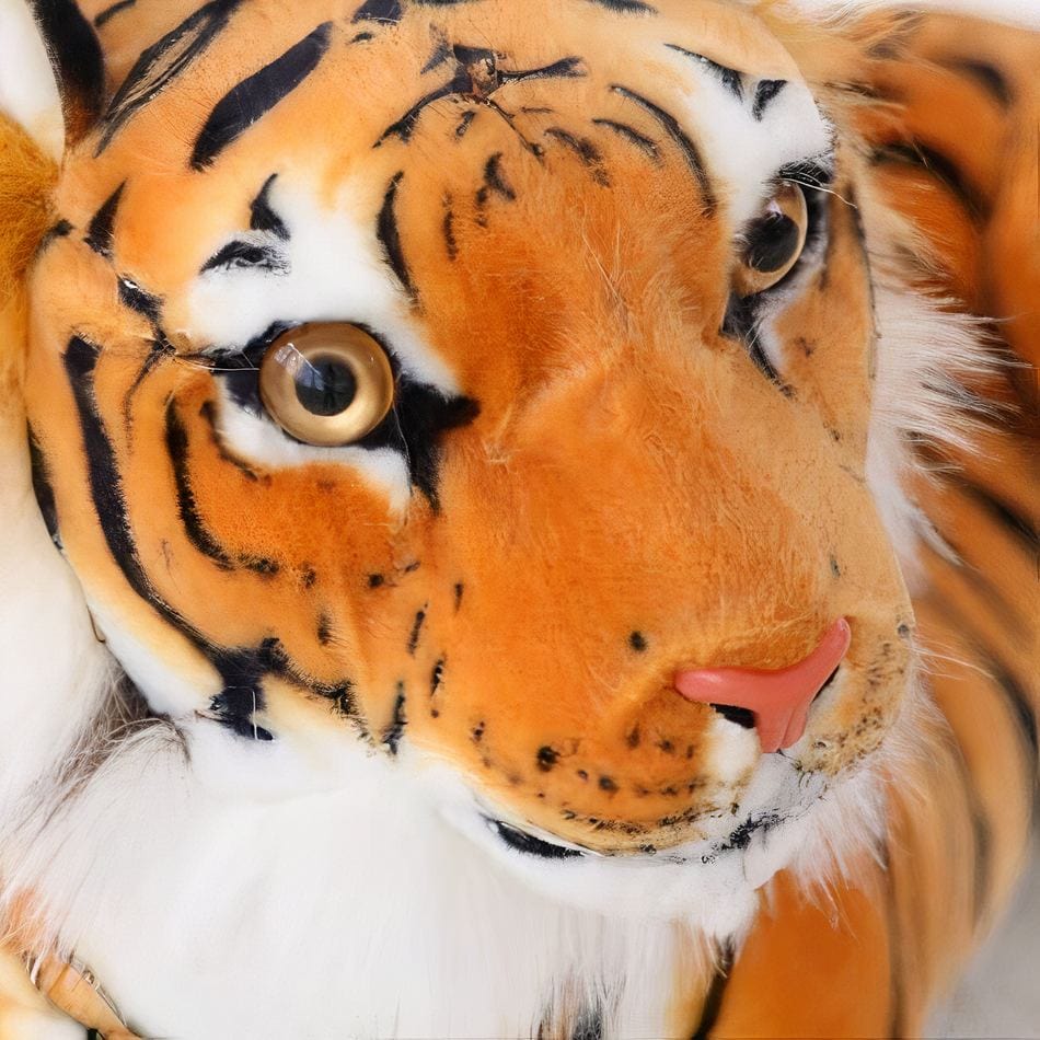 La Peluche Peluche tigre géante