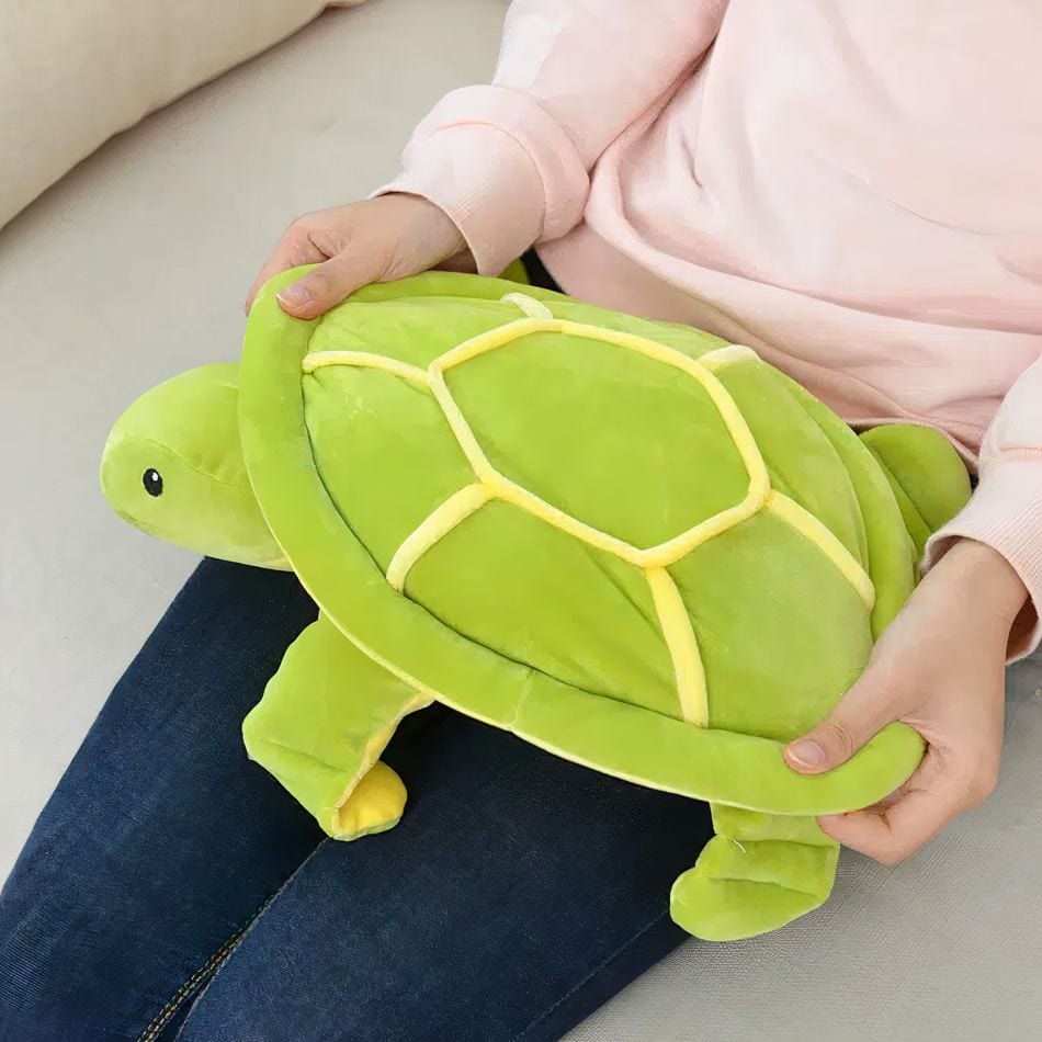 La Peluche Peluche tortue coussin confort