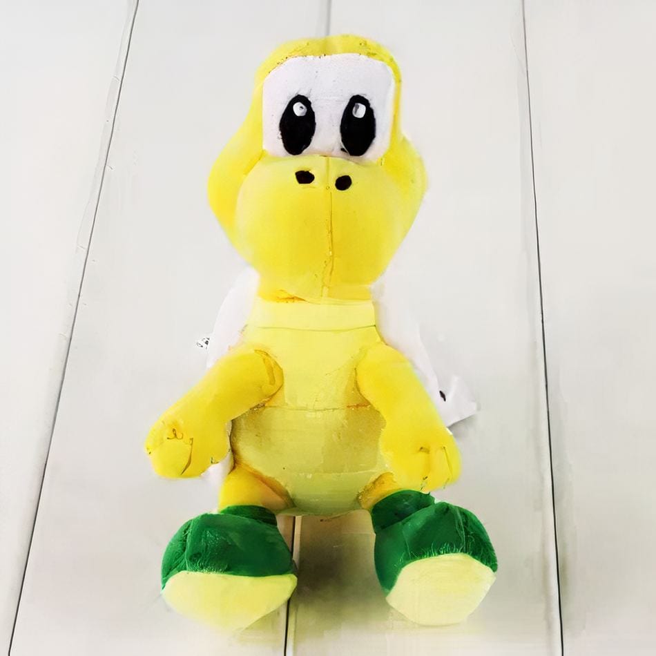La Peluche Peluche Tortue Koopa Troopa verte Mario