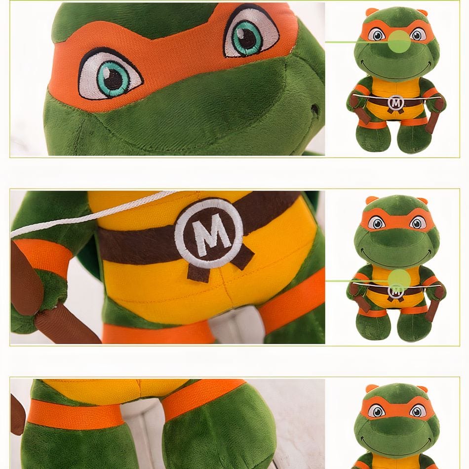 La Peluche Peluche tortue ninja Michelangelo