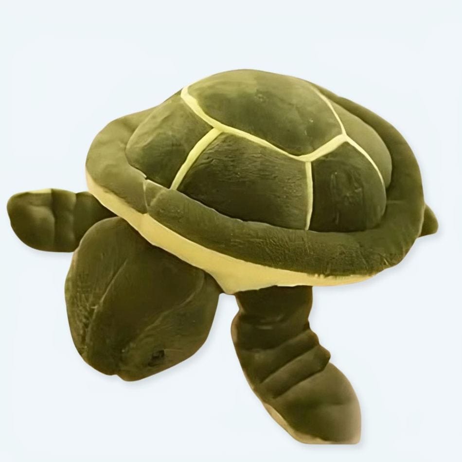 La Peluche Peluche tortue verte