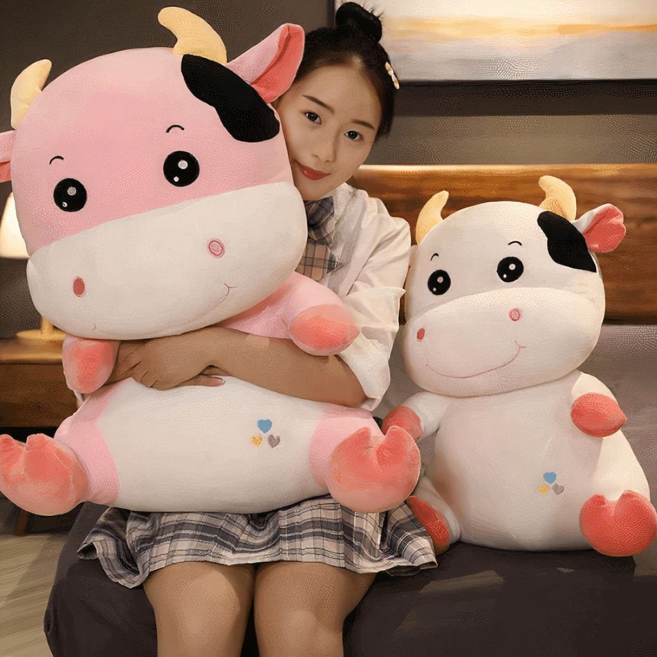 La Peluche Peluche vache adorable enfant