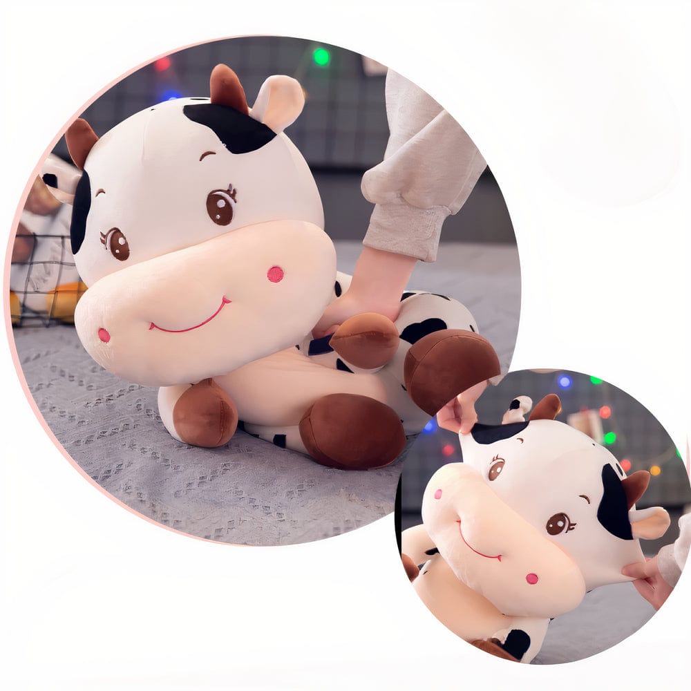 La Peluche Peluche vache bébé