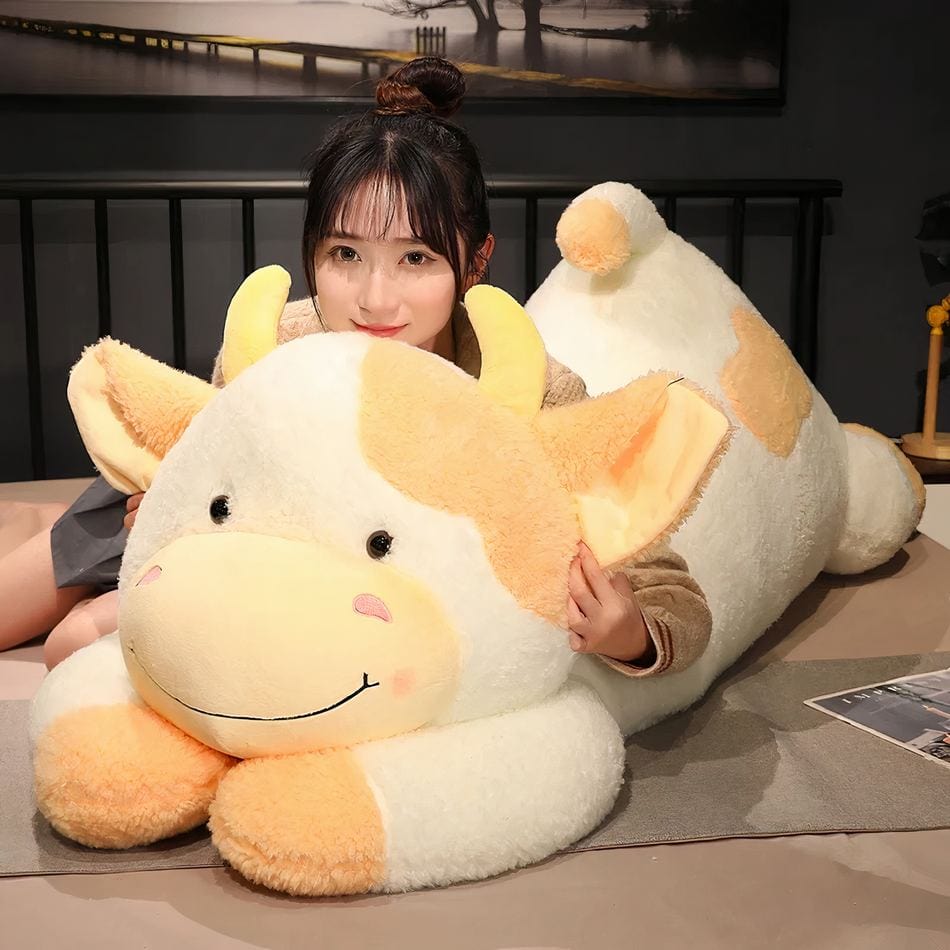 La Peluche Peluche vache géante mignonne