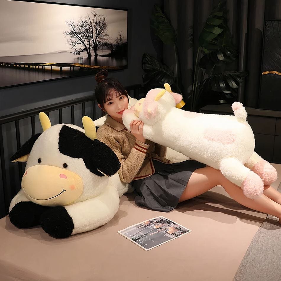 La Peluche Peluche vache géante mignonne