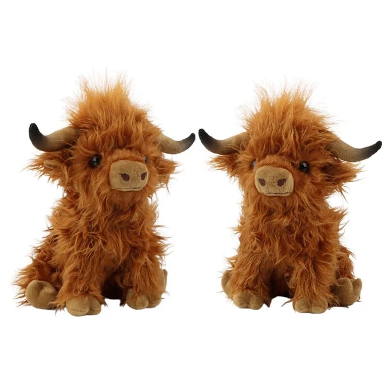 La Peluche Peluche vache poilue