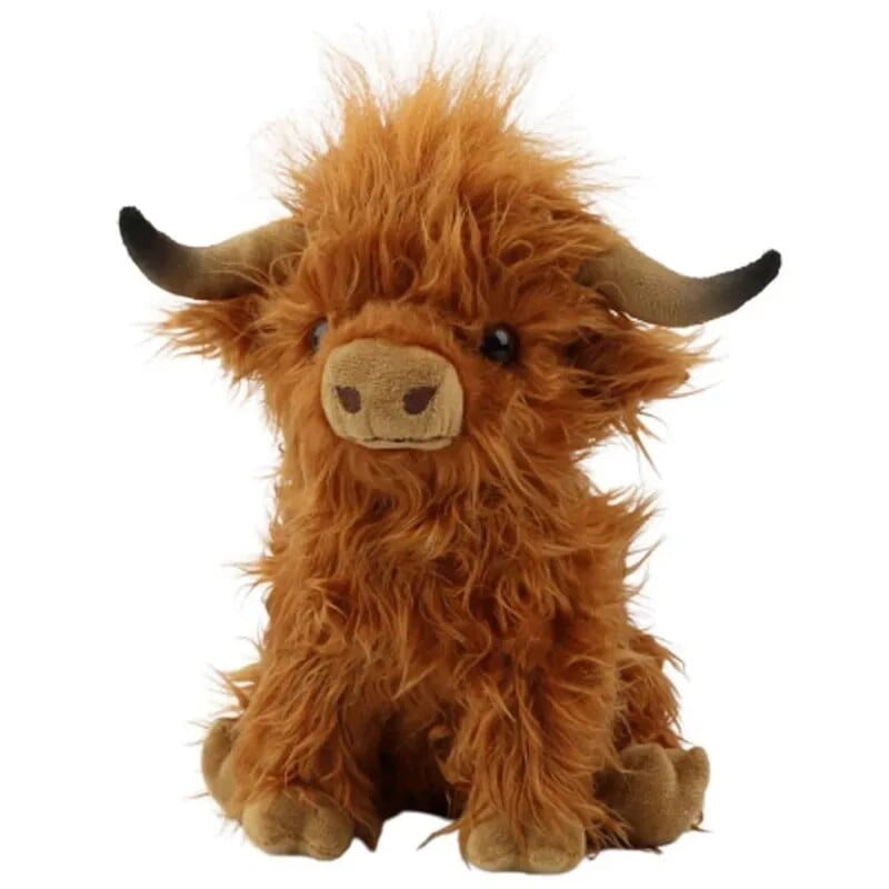 La Peluche Peluche vache poilue