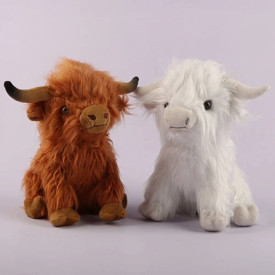 La Peluche Peluche vache poilue
