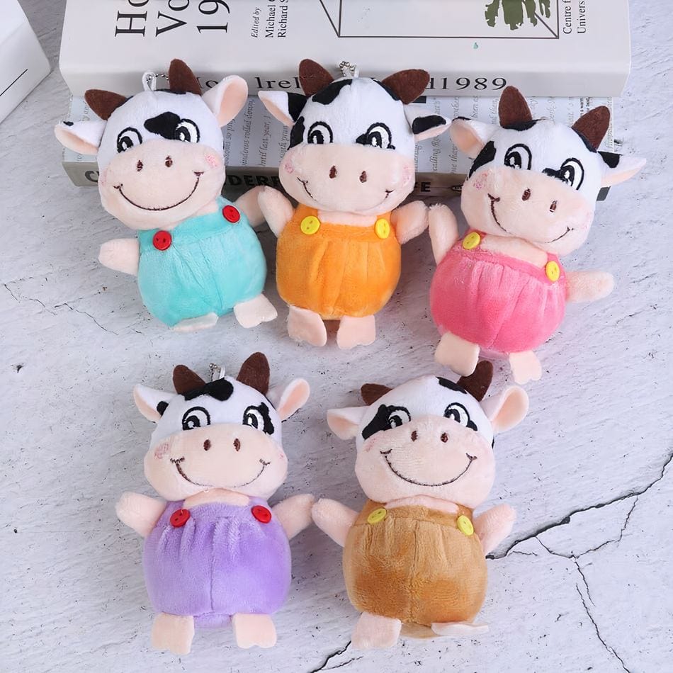 La Peluche Peluche vache porte-clés