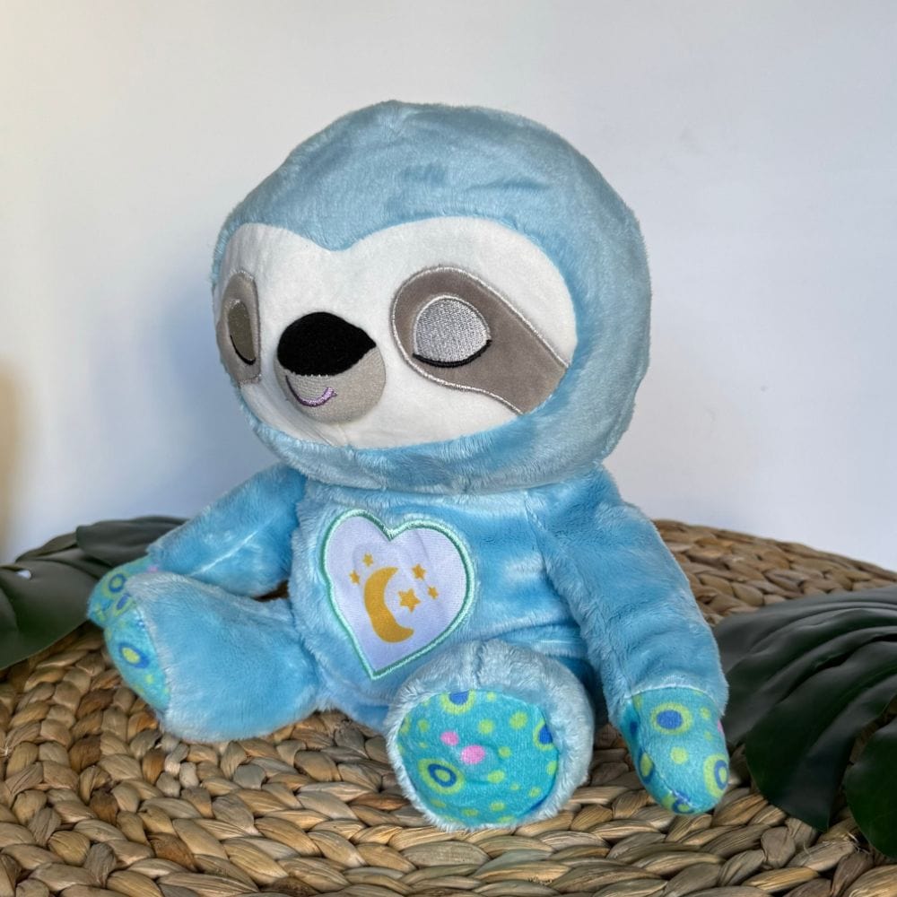La Peluche Peluche veilleuse paresseux respirante
