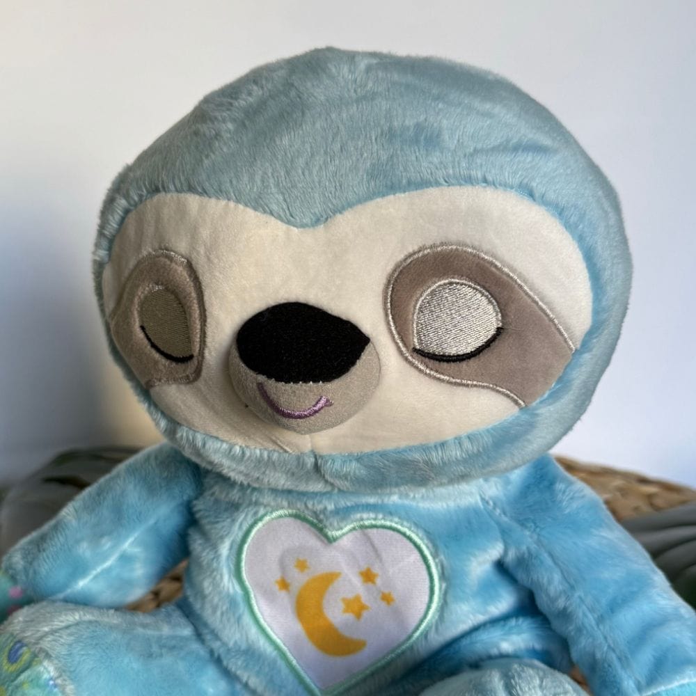 La Peluche Peluche veilleuse paresseux respirante