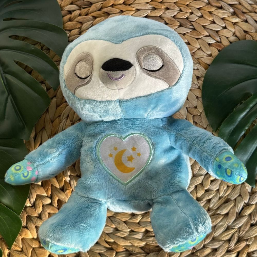 La Peluche Peluche veilleuse paresseux respirante