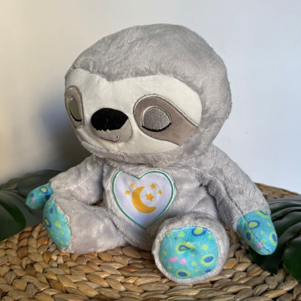 La Peluche Peluche veilleuse paresseux respirante