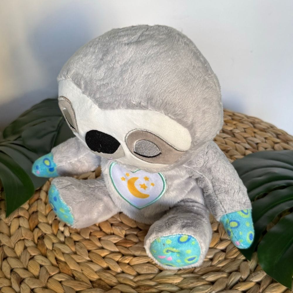 La Peluche Peluche veilleuse paresseux respirante